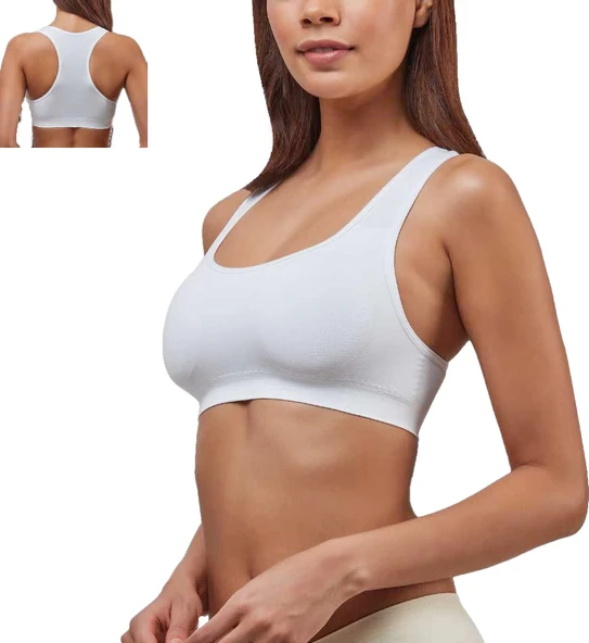 Elite Life 777 B-02 Kadın Destekli Sporcu Fitness Büstiyer - Resim 2