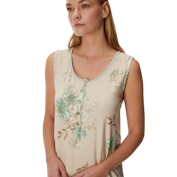 Anıl 11386 Yazlık Kadın Gecelik - Resim 4