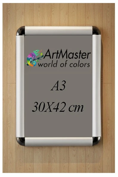 A3 Rondo Çerçeve Tak Çıkar 30x42 cm 1 Adet Afiş Çercevesi Aç Kapa Çerçeve A3 Açılır Kapanır Çerçeve ürün görseli