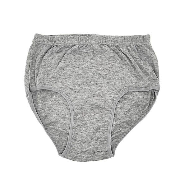 Tutku 922 Ribana Kadın Bato Külot 3lü XXL Gri ürün görseli 1