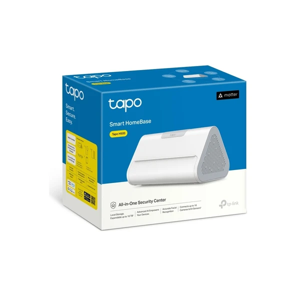 Tapo H500 | Akıllı Ev Merkezi & Homebase | 16GB Dahili Depolama, Aı Yüz Tanıma, 64 Sensör ve 16 Kamera Desteği | 2.5" Sata Hdd/ssd Desteği | HDMI Video Çıkışı - Resim 4