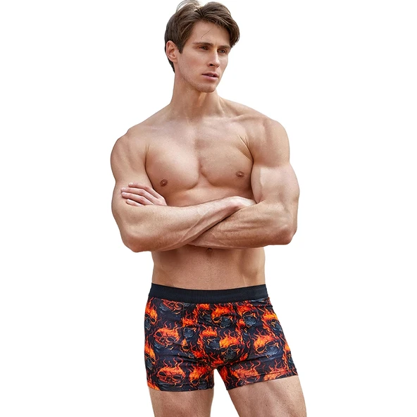 Berrak 4431 Dijital Baskı Erkek Boxer - Resim 6