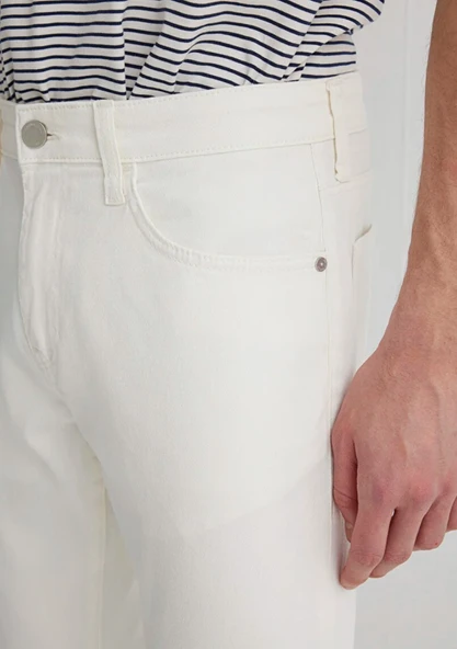 Mavi M0042288003 Jake Mavi Black Beyaz Jean Pantolon Erkek Kot Pantolon - Resim 5