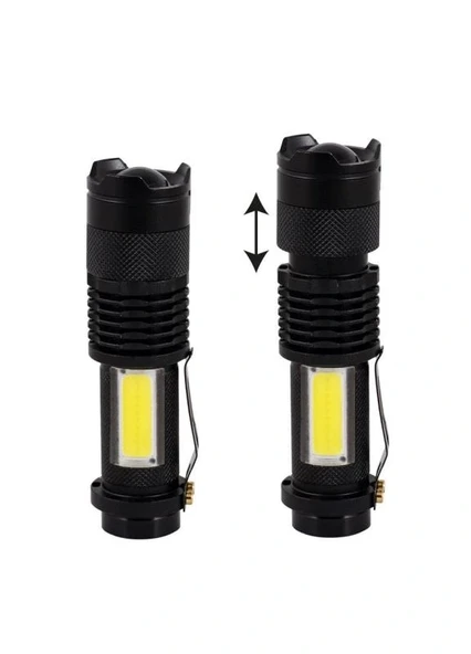 Police Ps-2 Cree Q5 Led Şarjlı El Feneri - Resim 3