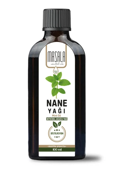 Nane Yağı 100 ml – Mentha Piperita (Cam Şişe Doğal Uçucu Yağ – Buhar Distilasyonu) ürün görseli 1