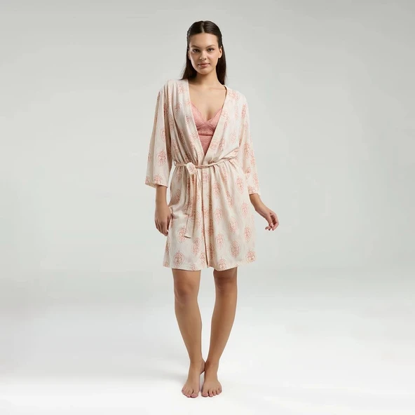 Arnetta 3260S Kadın 3lü Yazlık Pijama Takım - Resim 5