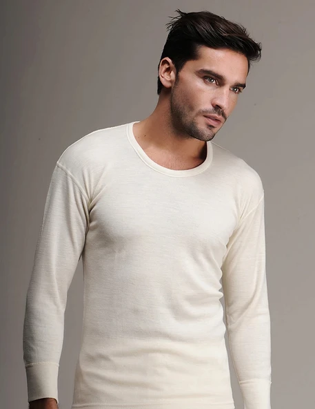 Hasyün 102 Erkek Uzun Kollu Yün Fanila ürün görseli 1