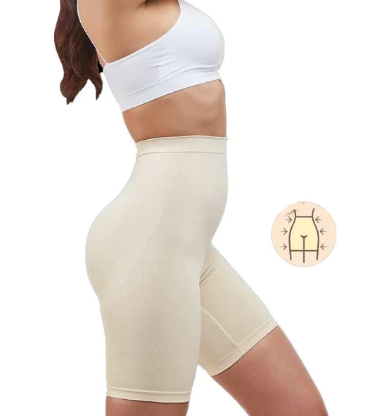 Elite Life 881 K-13 Kadın Maxi Paçalı Silikonlu Korse ürün görseli 1