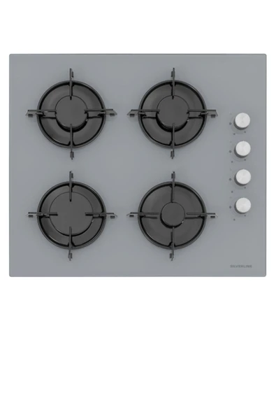 Silverline Gri Cam Ankastre Set 5 Yıl Garanti (3420 Classy 60 Gri+cs5349s01+bo6502s02) - Resim 3