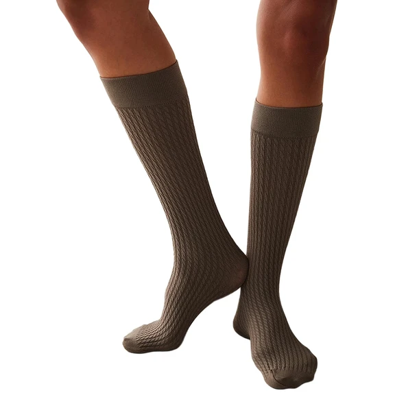 Penti Kadın Path Dizaltı Pantalon Çorap 200 Denye - Resim 4