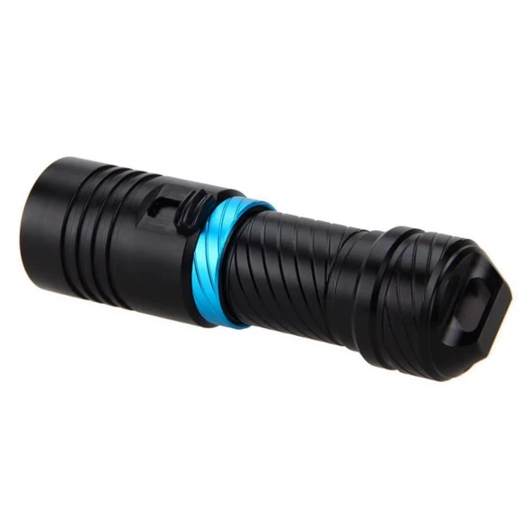 Wison WS-4545 10W 1800 Lümen Su Geçirmez Şarjlı Su Altı Feneri - Resim 5