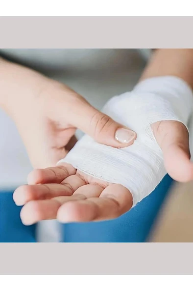 OctaCare Elastik Sargı Bezi 10CM X 4M 5 ADET - Resim 4