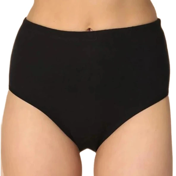 Tutku 922 Ribana Kadın Bato Külot 4lü XL Beyaz-Gri-Siyah-Ten - Resim 2