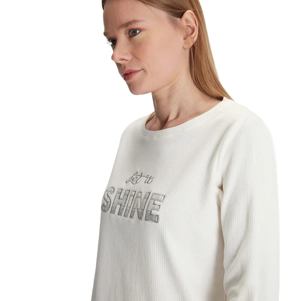 Anıl 11253 Kadın Uzun Kol Kışlık Pijama Takım - Resim 3