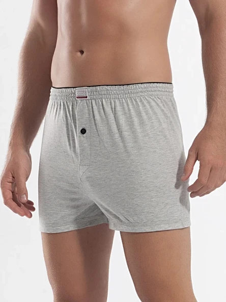 Öztaş 1128 Erkek Paçası Slikonlu Boxer ürün görseli 1