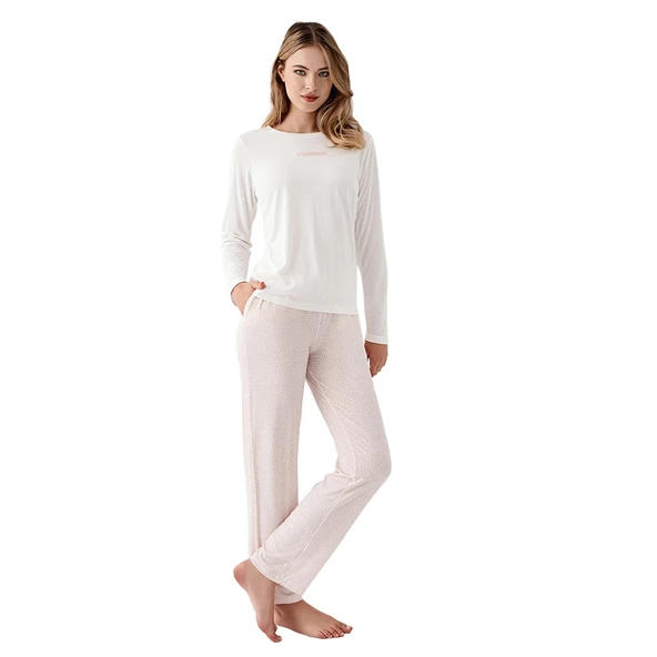 Arnetta AR3417-S Kadın Kışlık İkili Pijama Takım ürün görseli 1