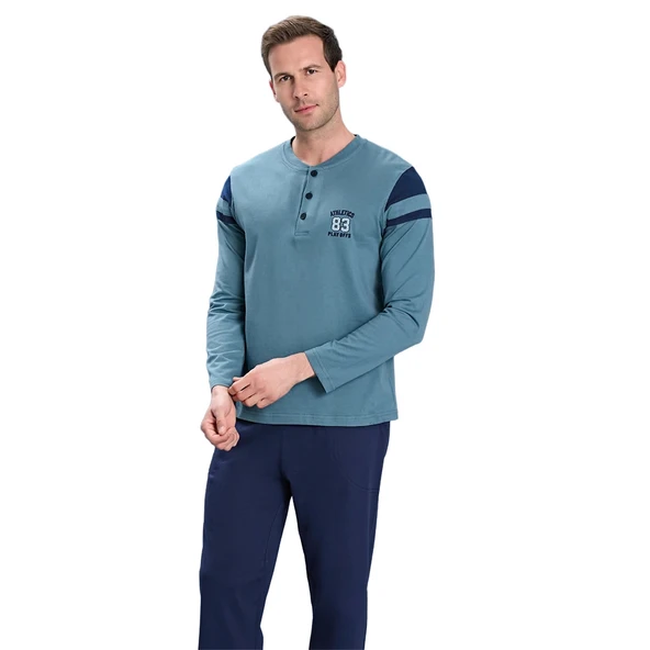 Over Sleep 2101 Erkek Süprem Pijama Takım ürün görseli