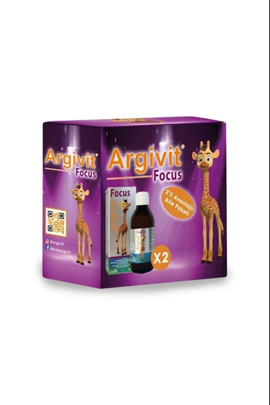 Argivit Focus 150 ml 2 Adet ürün görseli