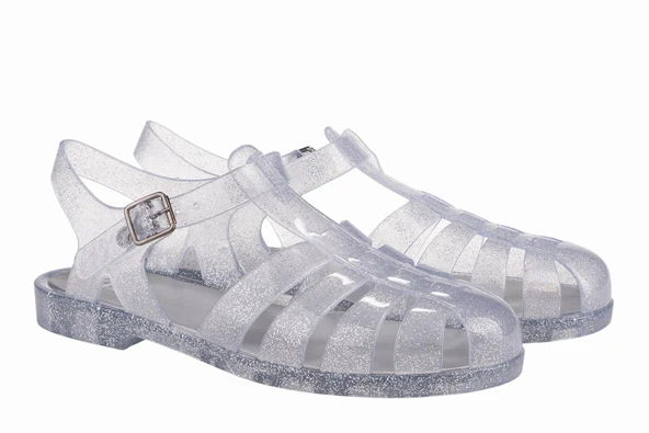 Igor S10262 Biarritz Glitter Sandalet Simli Gümüş ürün görseli