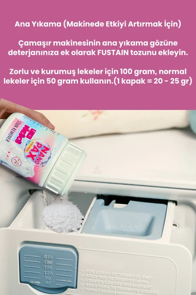 LEKE SÖKÜCÜ TOZ 4 X 180GR - Resim 6
