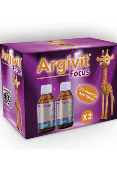 Argivit Focus 150 ml 2 Adet ürün görseli