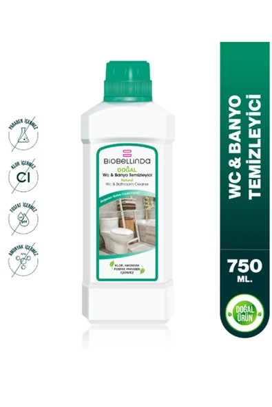 Biobellinda Wc & Banyo Temizleyici 750 Ml x 2 Adet - Resim 2