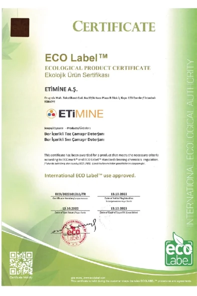 AQUABOR RENKlİ VE BEYAZLAR İÇİN 6 KG *4 ADET  24 KG 160 YIKAMA - Resim 2