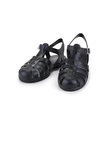 Igor S10259 Biarritz Mate Sandalet Mat Siyah - Resim 3