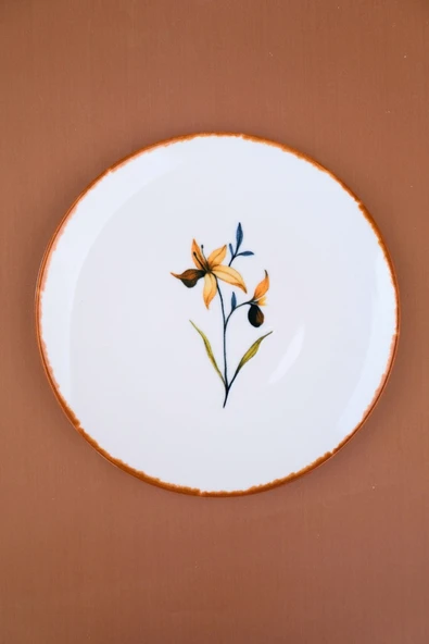 Tabak Evi Porselen Azelya Kahvaltı ve İkram Takımı 6 Kişilik 14 Parça - Resim 11