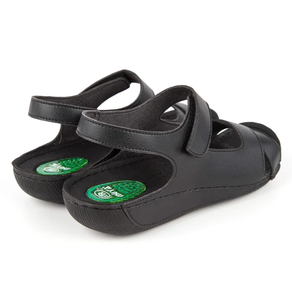 Muya Capella Anatomik Kadın Topuk Dikeni Sandalet Siyah - Resim 4