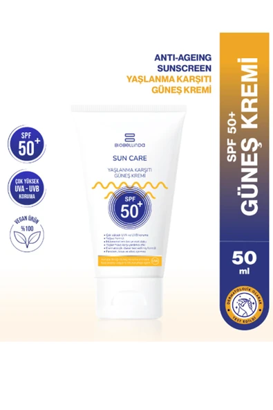 Biobellinda Yaşlanma & Leke Karşıtı Güneş Kremi +50 Spf 50 Ml x 2 Adet - Resim 2