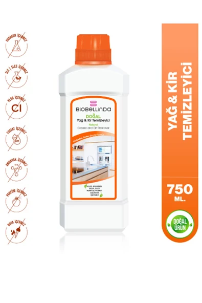 Biobellinda Yağ & Kir Temizleyici 750 Ml - Resim 2