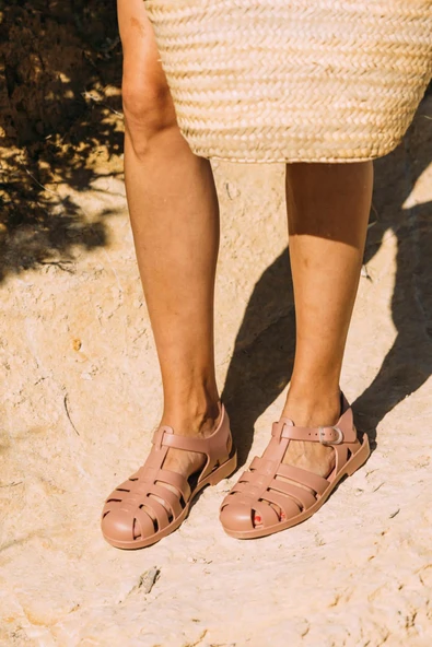 Igor S10259 Biarritz Mate Sandalet Mat Pembe - Resim 6