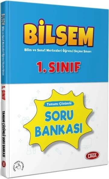 1. Sınıf Bilsem Tamamı Çözümlü Soru Bankası Data Yayınları ürün görseli