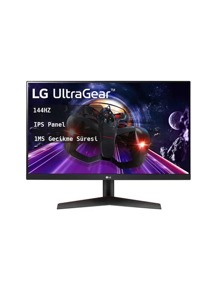 LG UltraGear 24GN60R-B 23.8" 1 ms Full HD IPS 144 Hz Oyuncu Monitörü ürün görseli