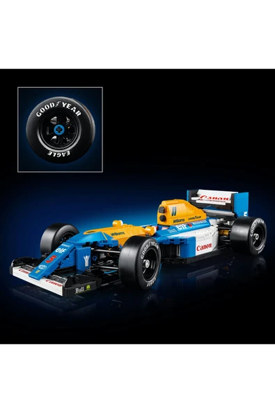 LEGO ® Icons Williams Racing FW14B ve Nigel Mansell 10353-Koleksiyonluk Model Yapım Seti (797 Parça) - Resim 3