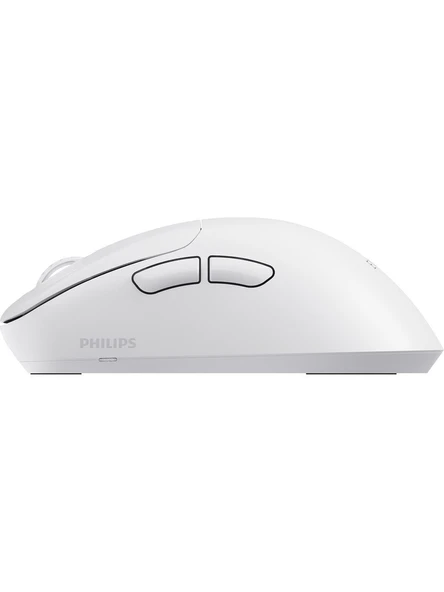 Philips Evnıa Serisi SPK9418 Kablosuz Bluetooth Dual Mod 12000DPI 6 Tuşlu Optik Oyuncu Mouse Beyaz - Resim 2