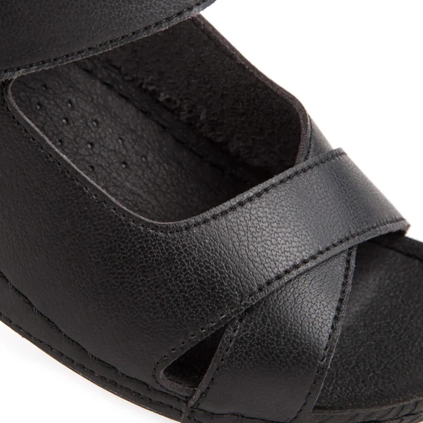 Muya Capella Anatomik Kadın Topuk Dikeni Sandalet Siyah - Resim 6