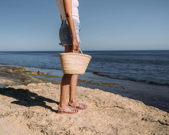 Igor S10259 Biarritz Mate Sandalet Mat Pembe - Resim 7