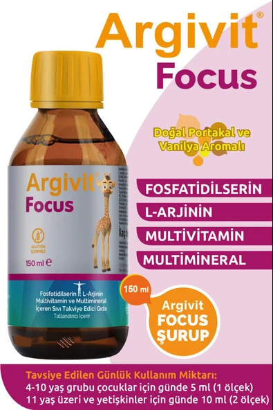 Argivit Focus 150 ml 2 Adet - Resim 2