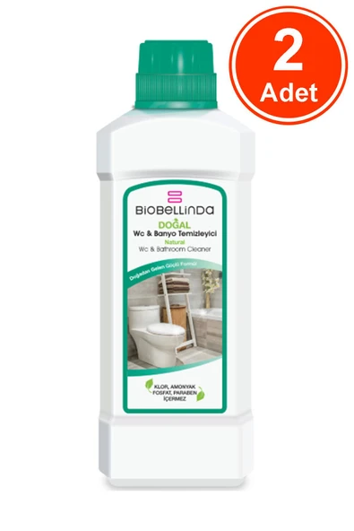 Biobellinda Wc & Banyo Temizleyici 750 Ml x 2 Adet ürün görseli