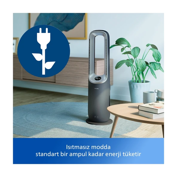 Philips Air Performer 8000 Serisi 3'ü 1 Arada Hava Temizleyici, Fan ve Isıtıcı- AMF870/15 - Resim 9