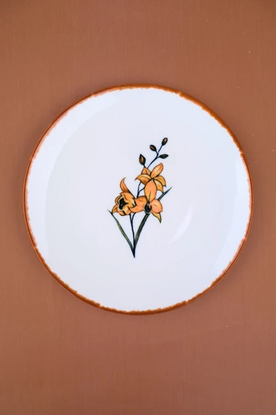 Tabak Evi Porselen Azelya Kahvaltı ve İkram Takımı 6 Kişilik 14 Parça - Resim 9