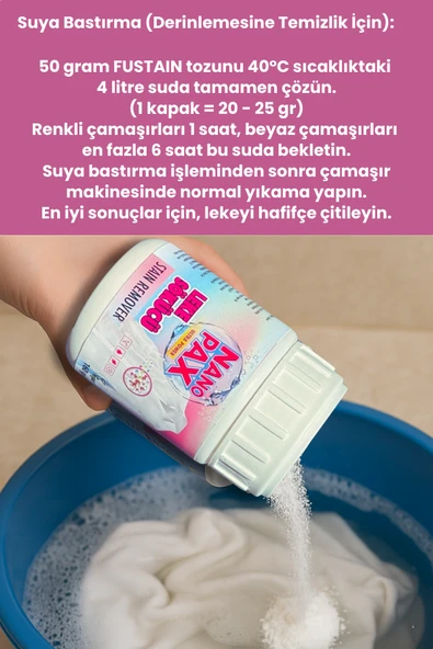 LEKE SÖKÜCÜ TOZ 4 X 180GR - Resim 5