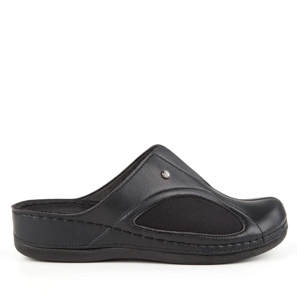 Muya Cara Anatomik Halluks Valgus Kadın Terlik Siyah ürün görseli 1