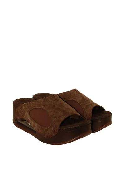 Muya Lofty Airmax Taban Topuk Dik. Halluks Val. Kemik Çıkıntısı Kadın Terlik Kahve - Resim 4