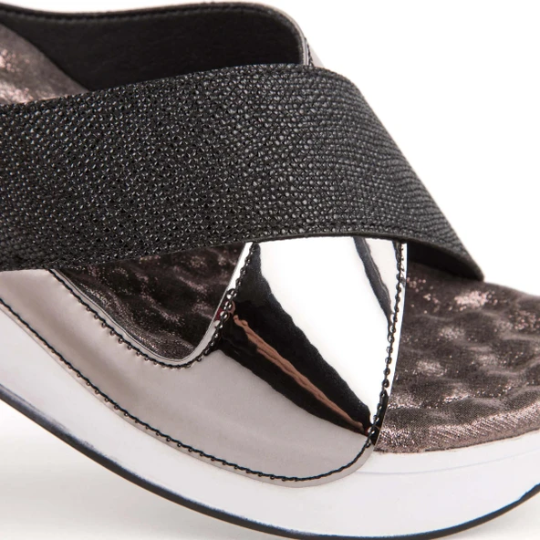 Muya Fly Anatomik Airmax Memory Foam Kadın Terlik Siyah - Resim 5