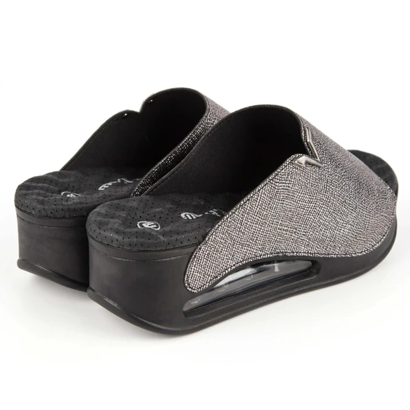 Muya Aero Anatomik Airmax Kadın Terlik Füme - Resim 4