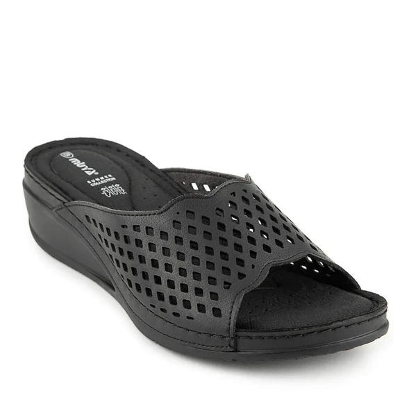 Muya Brosa 35209 Anatomik Kadın Terlik Siyah ürün görseli 1