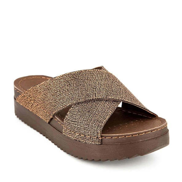 Muya Sling 33232 Anatomik Kadın Terlik Bronz ürün görseli 1